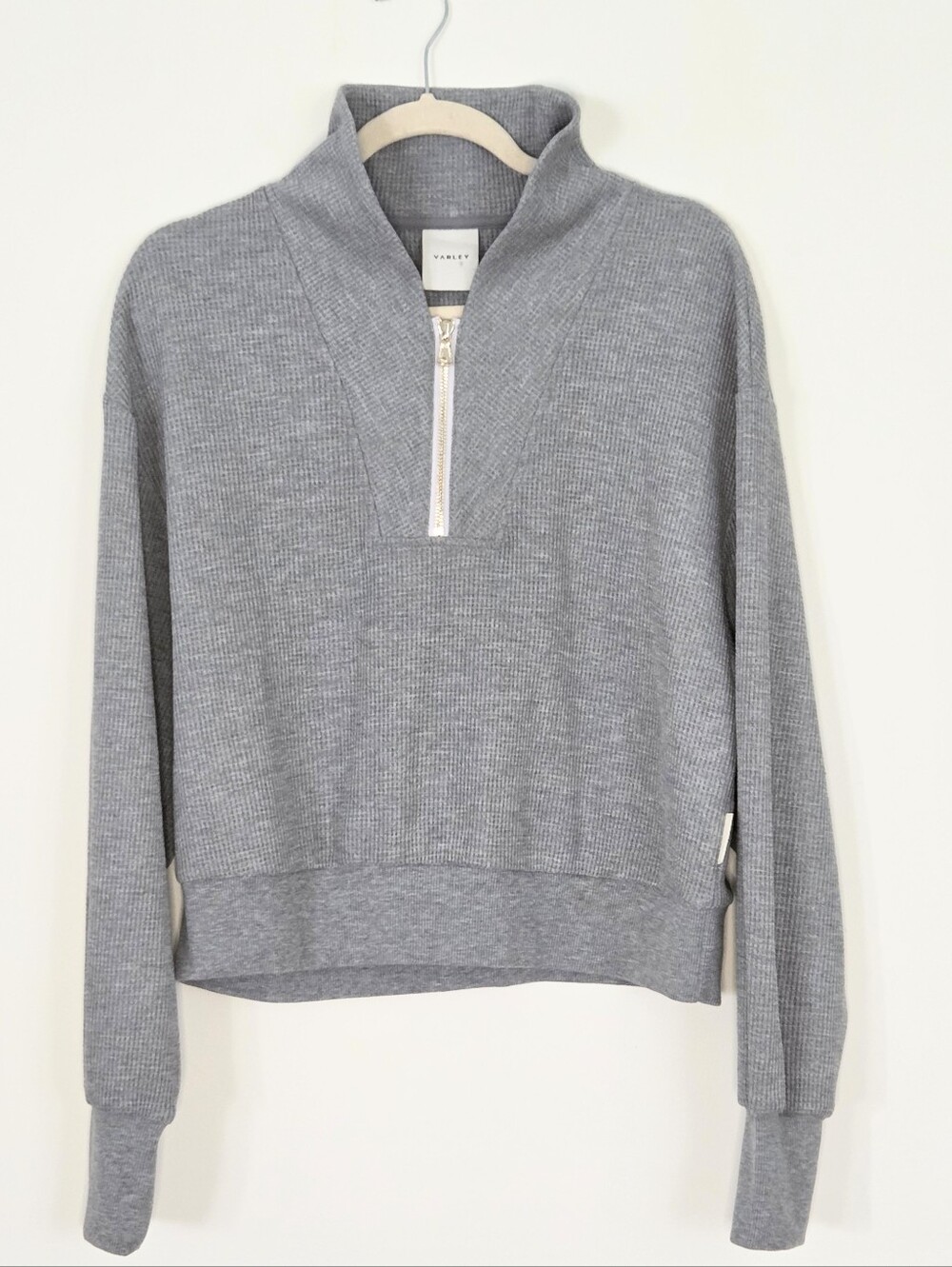 Varley "Sally" Half-Zip Sweatshift Size S